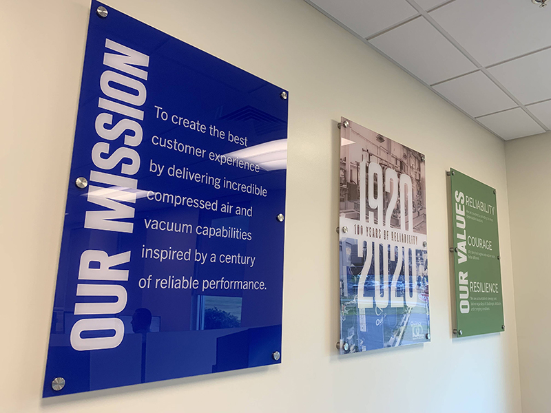 Quincy Compressor mission and values